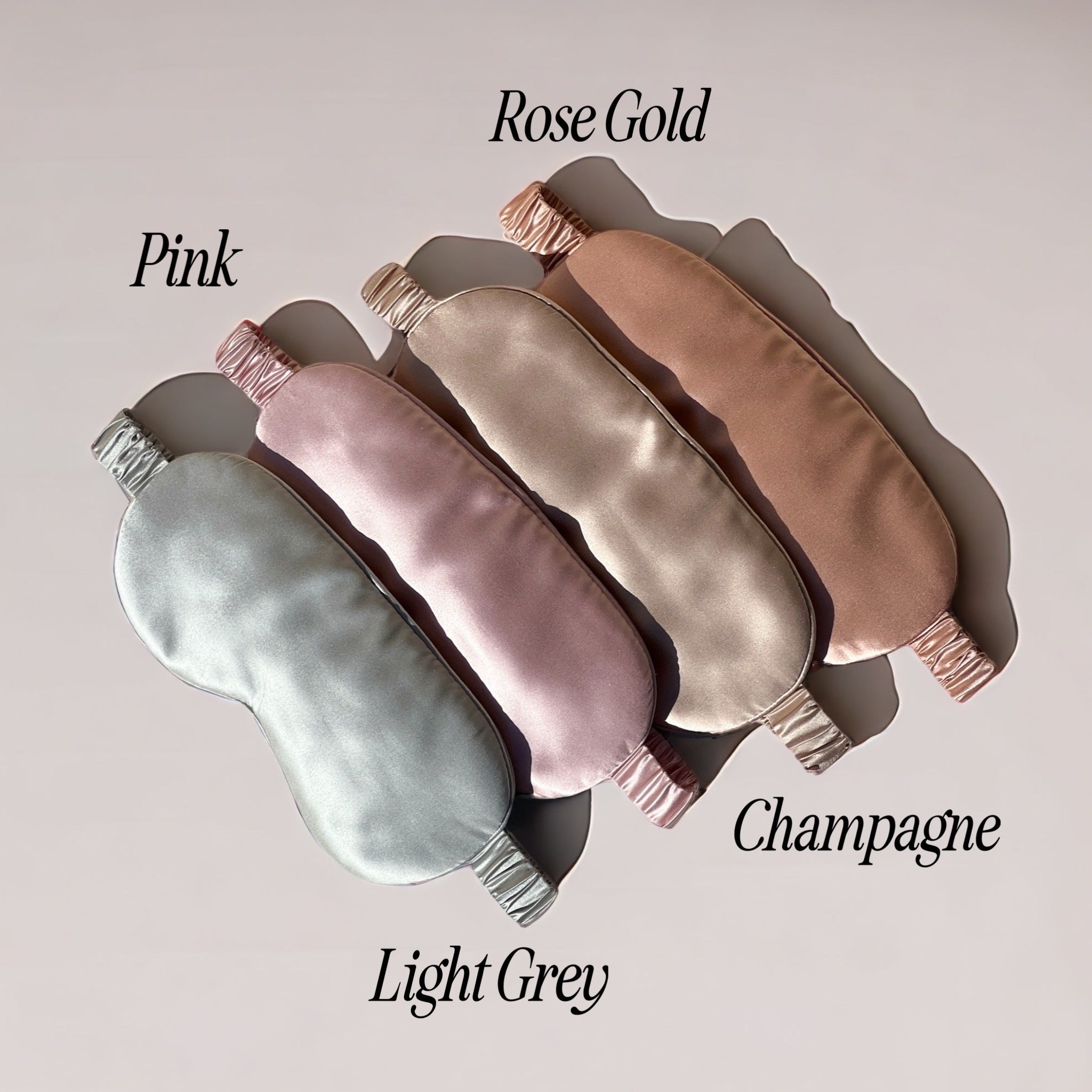 22mm Organic Mulberry Silk Sleep Mask – Champagne