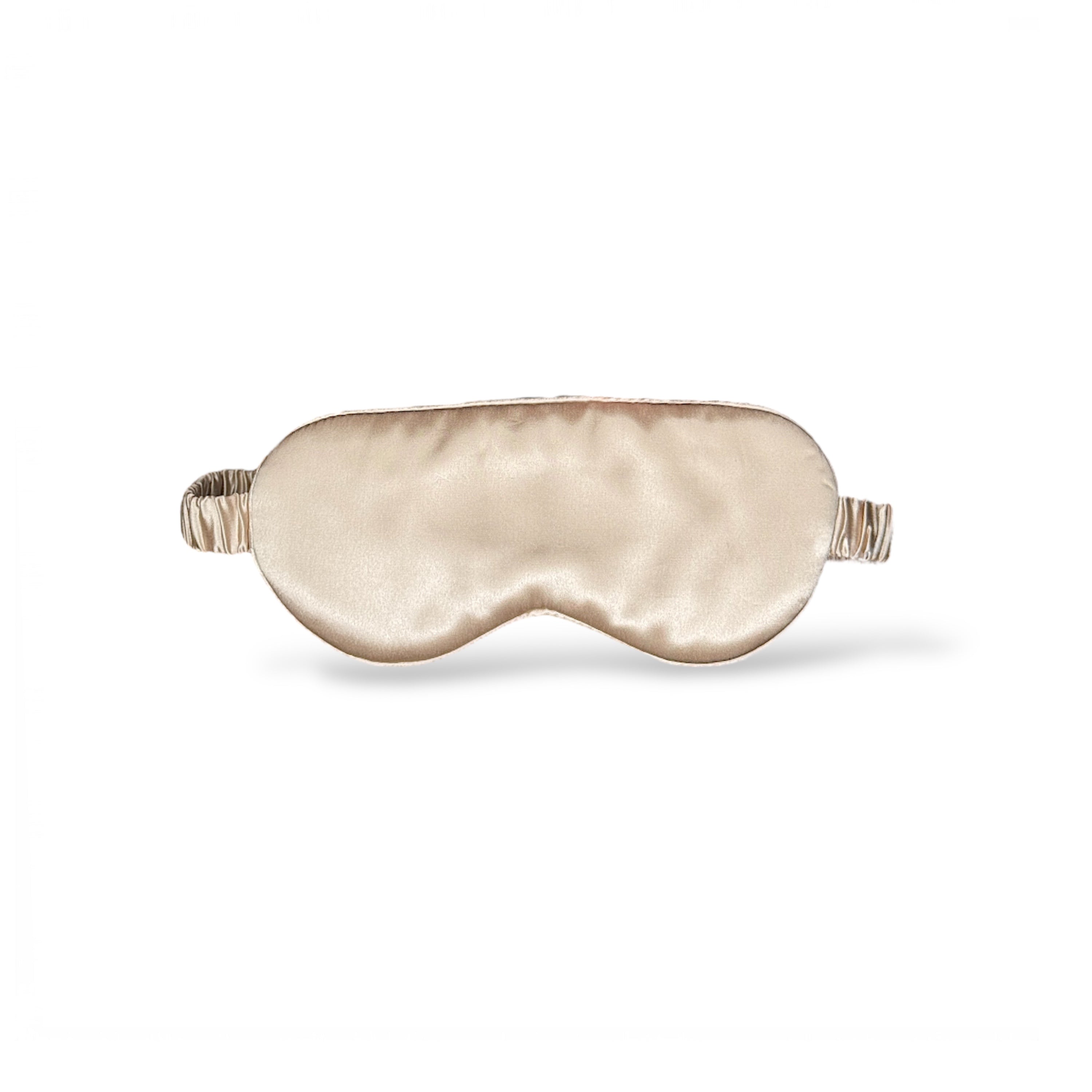 22mm Organic Mulberry Silk Sleep Mask – Champagne