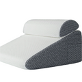 Dual Wedge Support System – 2-Piece Memory Foam Set for Full-Body Alignment