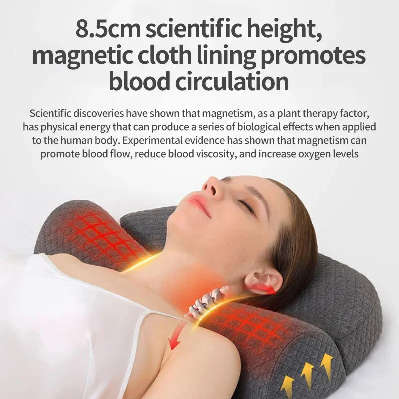 Contour Cervical Pillow – High-Density Memory Foam for Neck & Spine Alignment