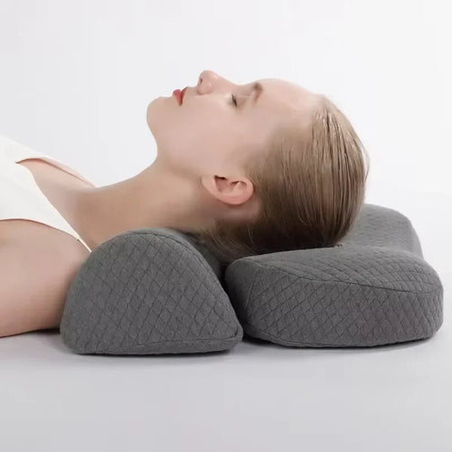 Contour Cervical Pillow – High-Density Memory Foam for Neck & Spine Alignment